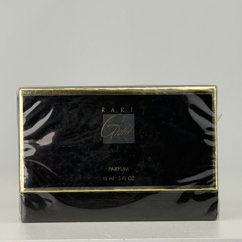 Vintage Avon Rare Gold Parfum .5 Fl Oz 15ml Perfume New Sealed 1995